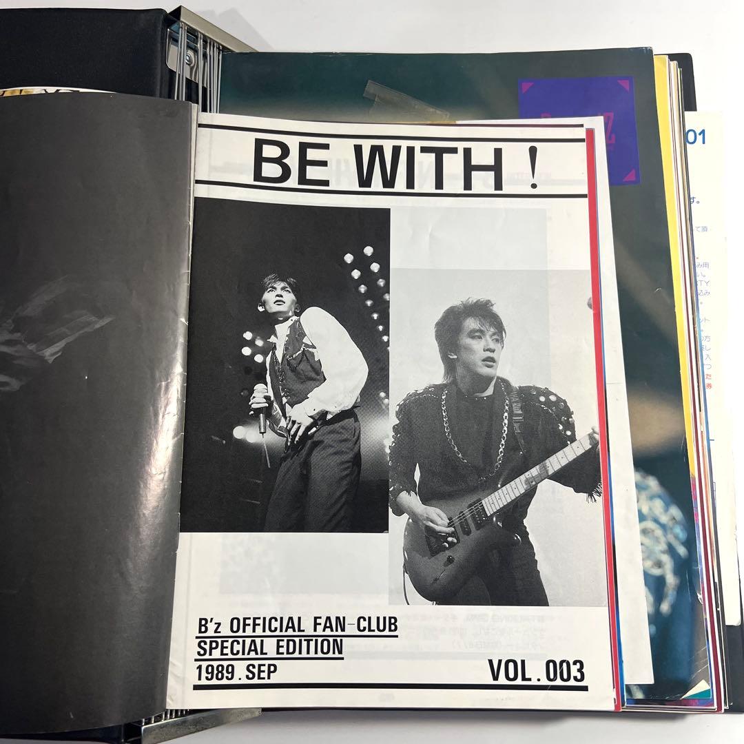 タ*ラ様 B'z 会報 be with! VOL.005 松本孝弘 稲葉浩志