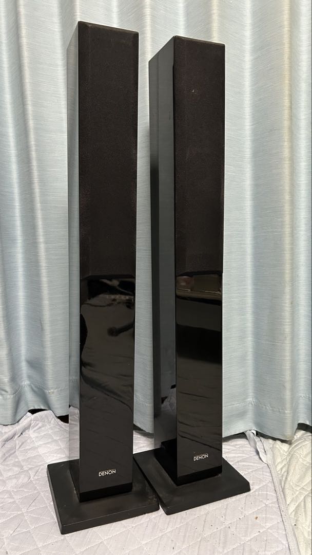 DENON フロアスタンドスピーカー 黒　SC-T11SG