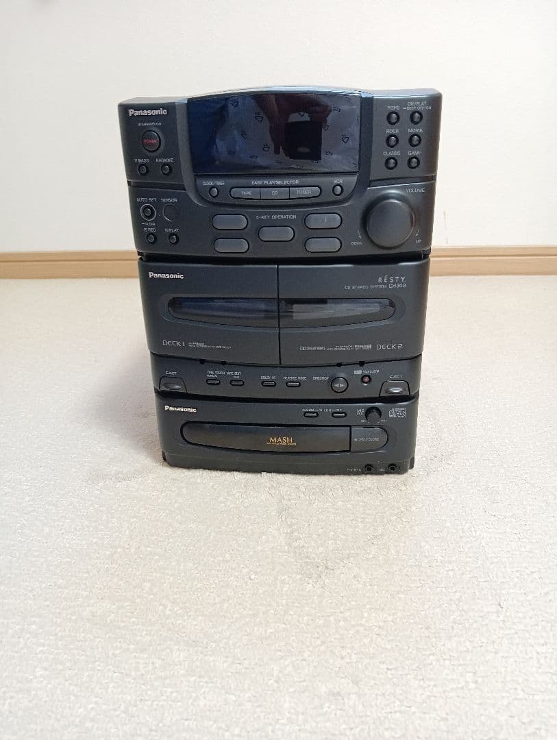 Panasonic カセットデッキ　コンポ