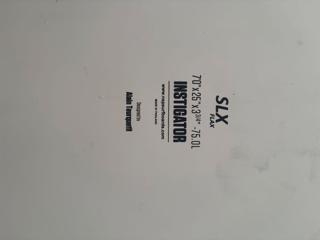 NSP INSTIGATOR 75L スタンドアップパドル
