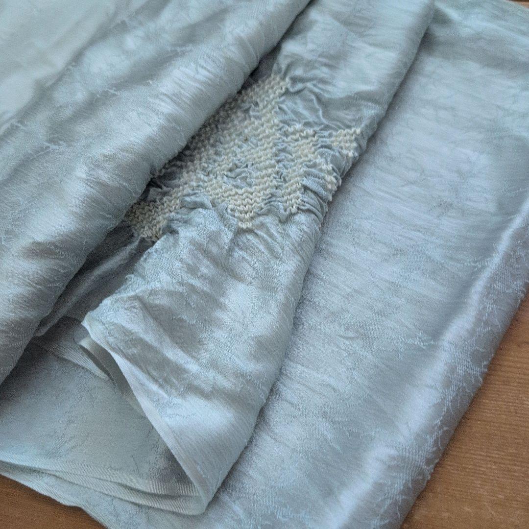 【専用】正絹小紋　袷【幾何学柄】着物/帯/帯揚/帯締/雪駄/襦袢/男性着物