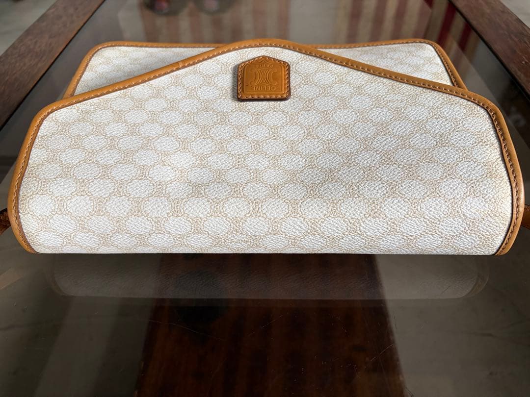 1980s vintage cap ビンテージセリーヌショルダーバック　マカダム