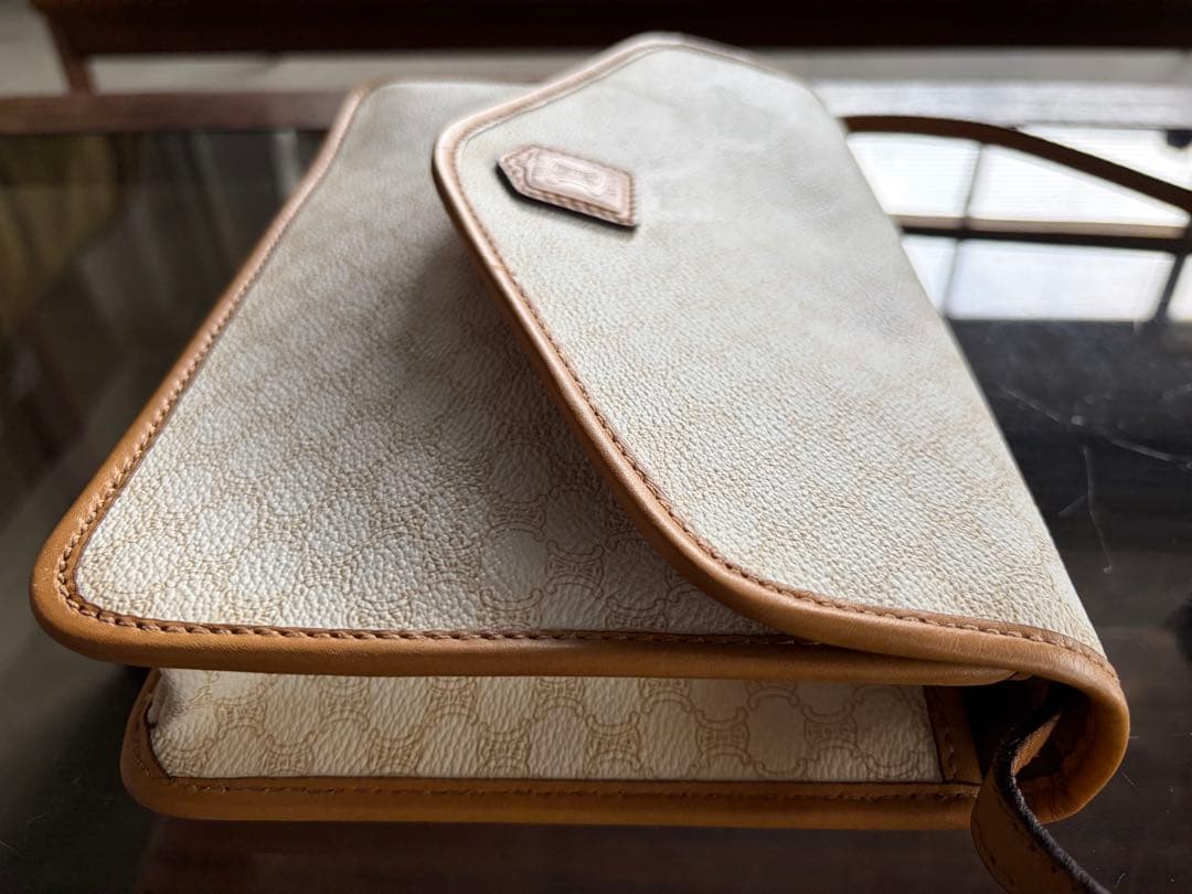 1980s vintage cap ビンテージセリーヌショルダーバック　マカダム