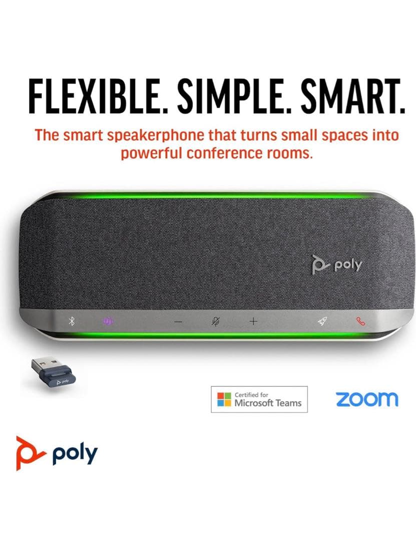 Poly スピーカー Sync 40+ (国内正規品) マイクロソフト認定 新品