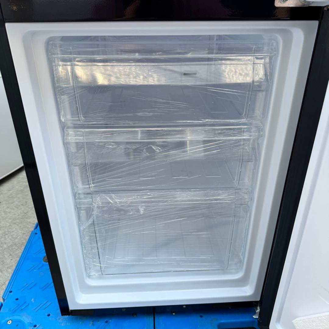 223⭐️2025年製★新品、未使用品★アイリス　冷蔵庫　ブラック　黒　一人暮らし