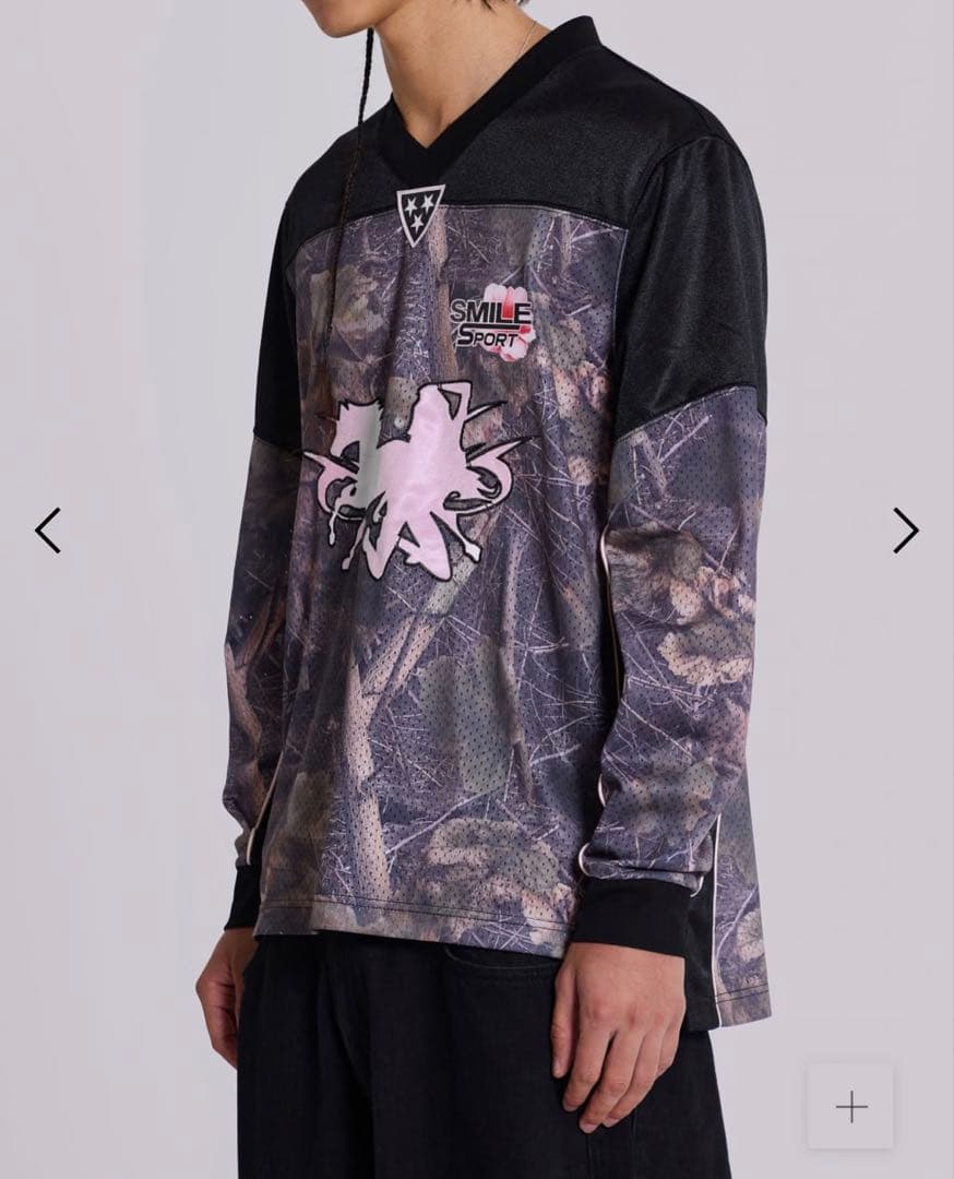 【JADED LONDON】Resident Hockey Camo Top