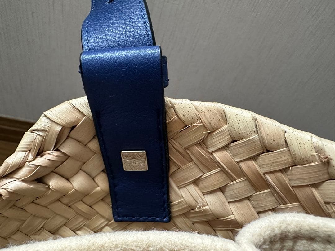 【Y】超美品 ロエベ LOEWE かごバッグ スモール 限定品