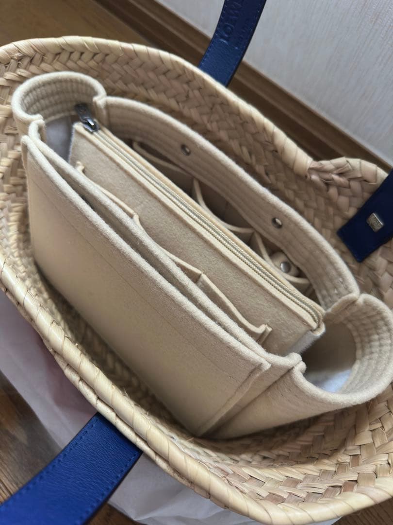 【Y】超美品 ロエベ LOEWE かごバッグ スモール 限定品