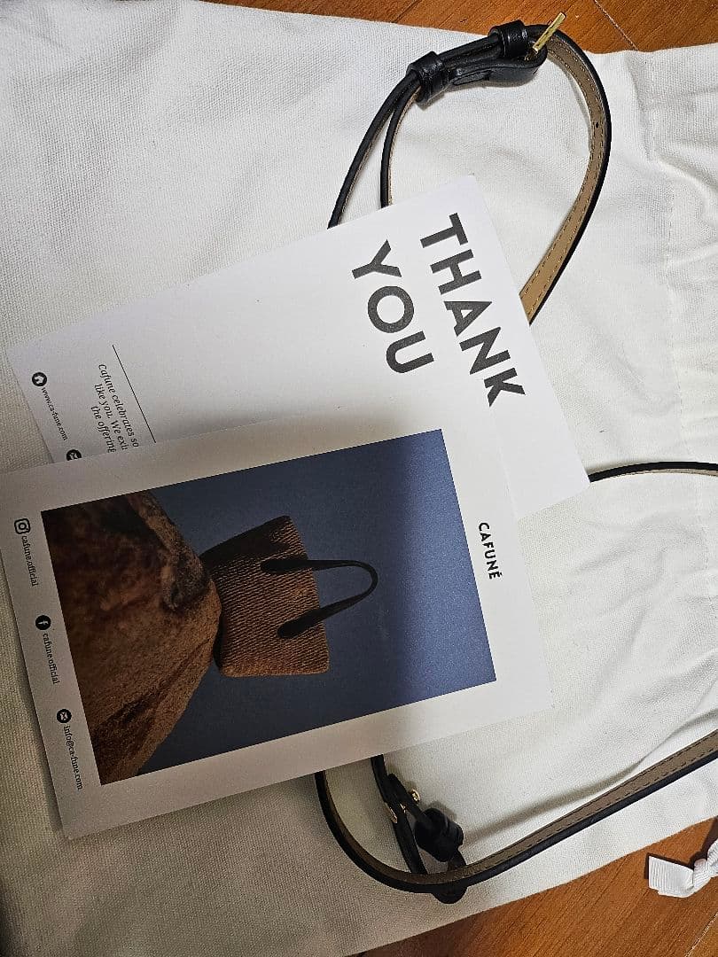 【正規品】正規品CAFUNÉ カフネ スタンス ウォレット ブラック