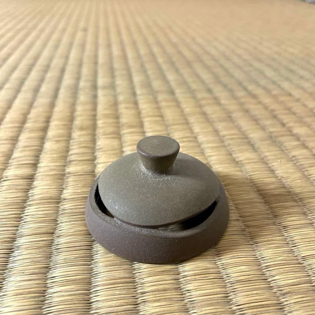 #XG451 陶芸家・市野雅彦・彩泥・香炉・共箱栞付・骨董・アンティーク・香道