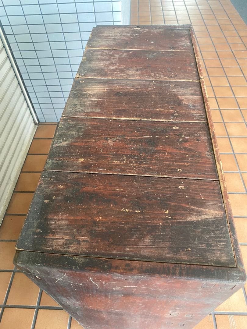 茶箪笥　食器棚　整理棚　小物入れ　昭和アンティーク