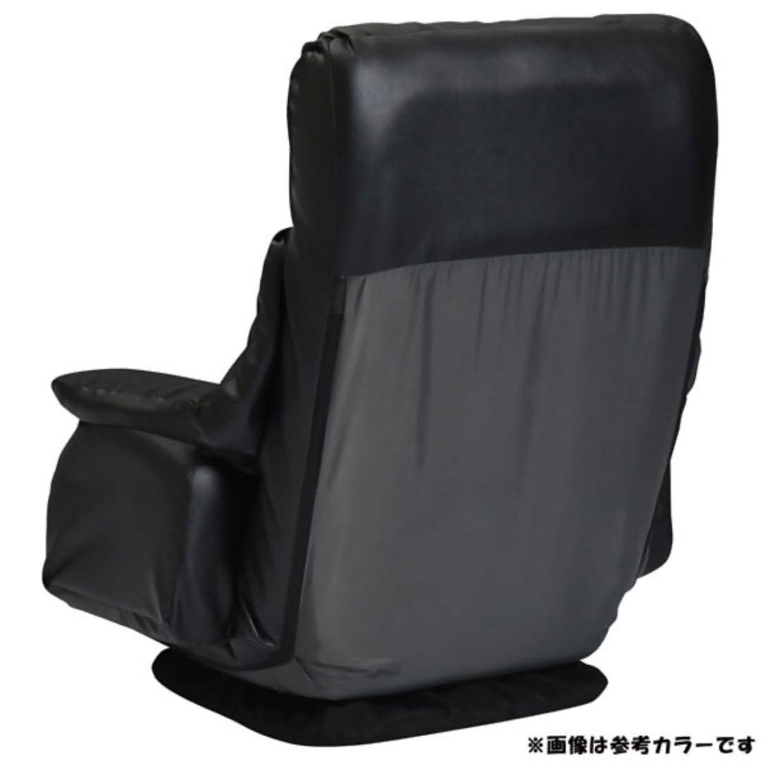 タマリビング フロアチェア ベローナ 本革 ハイバック座椅子 リクライニング