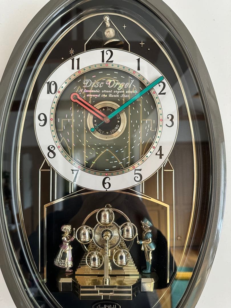 からくり時計 スモールワールド 掛時計 リズムディズニーカントリーインテリア