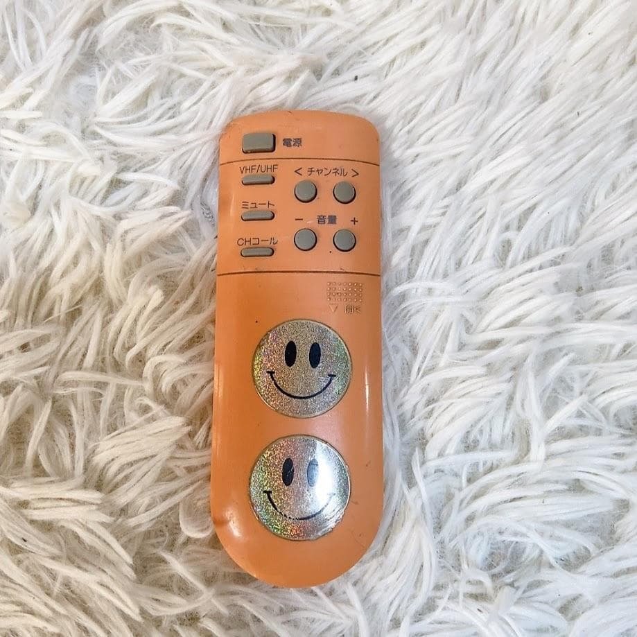 National TH-11S1 ブラウン管テレビ 昭和レトロ リモコン付き