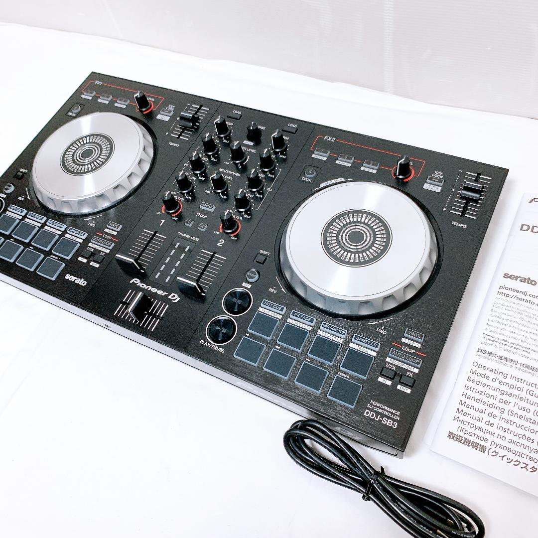 美品 Pioneer パイオニア DDJ-SB3 ターンテーブル コントローラー