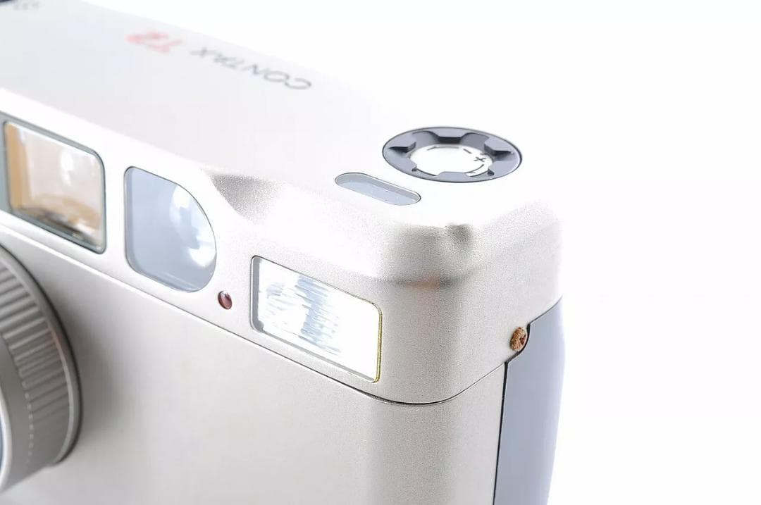 【動作品】Contax コンタックス　Ｔ２　フィルムカメラ