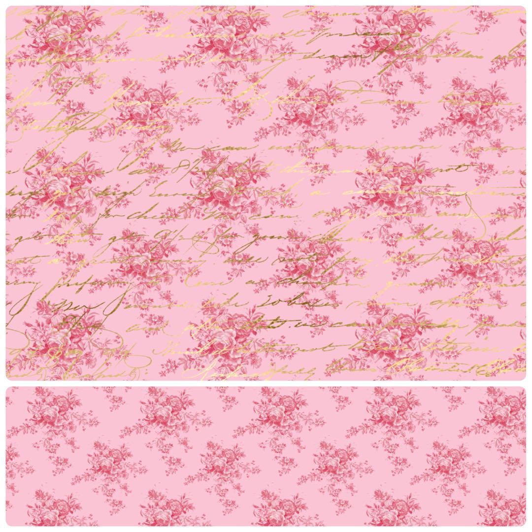 新作②romantic journal 70枚　A4デザインペーパー　コラージュ