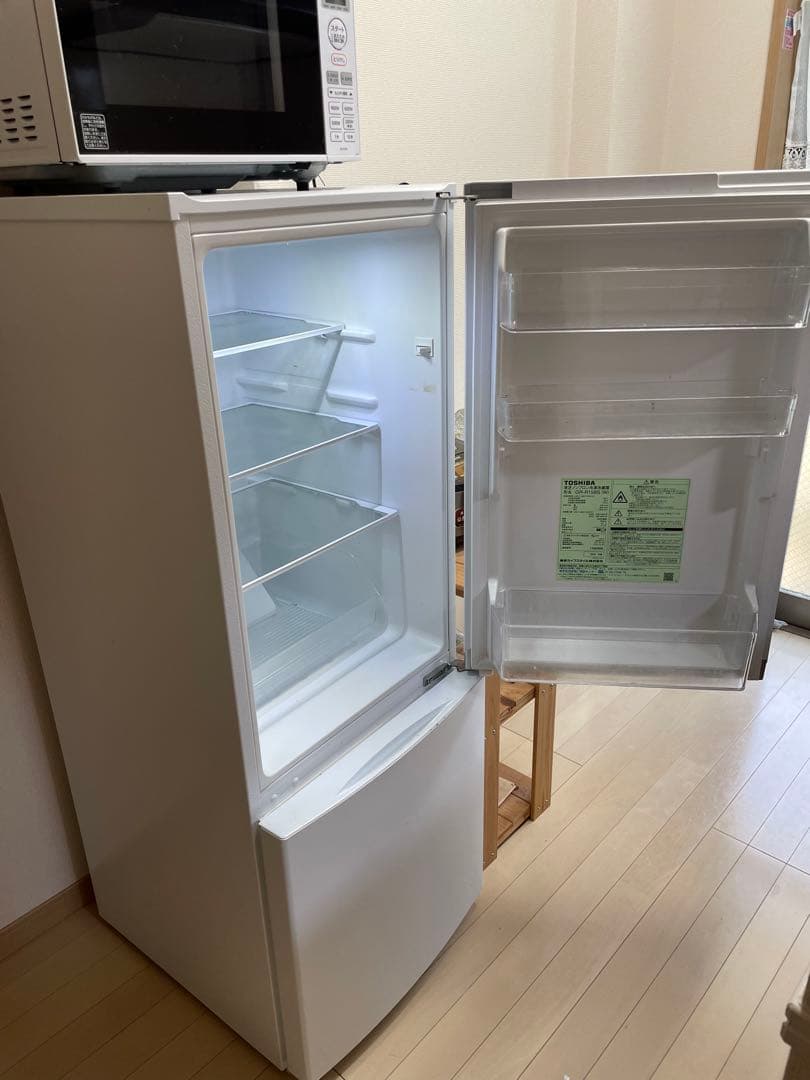 【最安値】冷蔵庫★東芝★2ドア★GR-R17BS★R-168 Toshiba