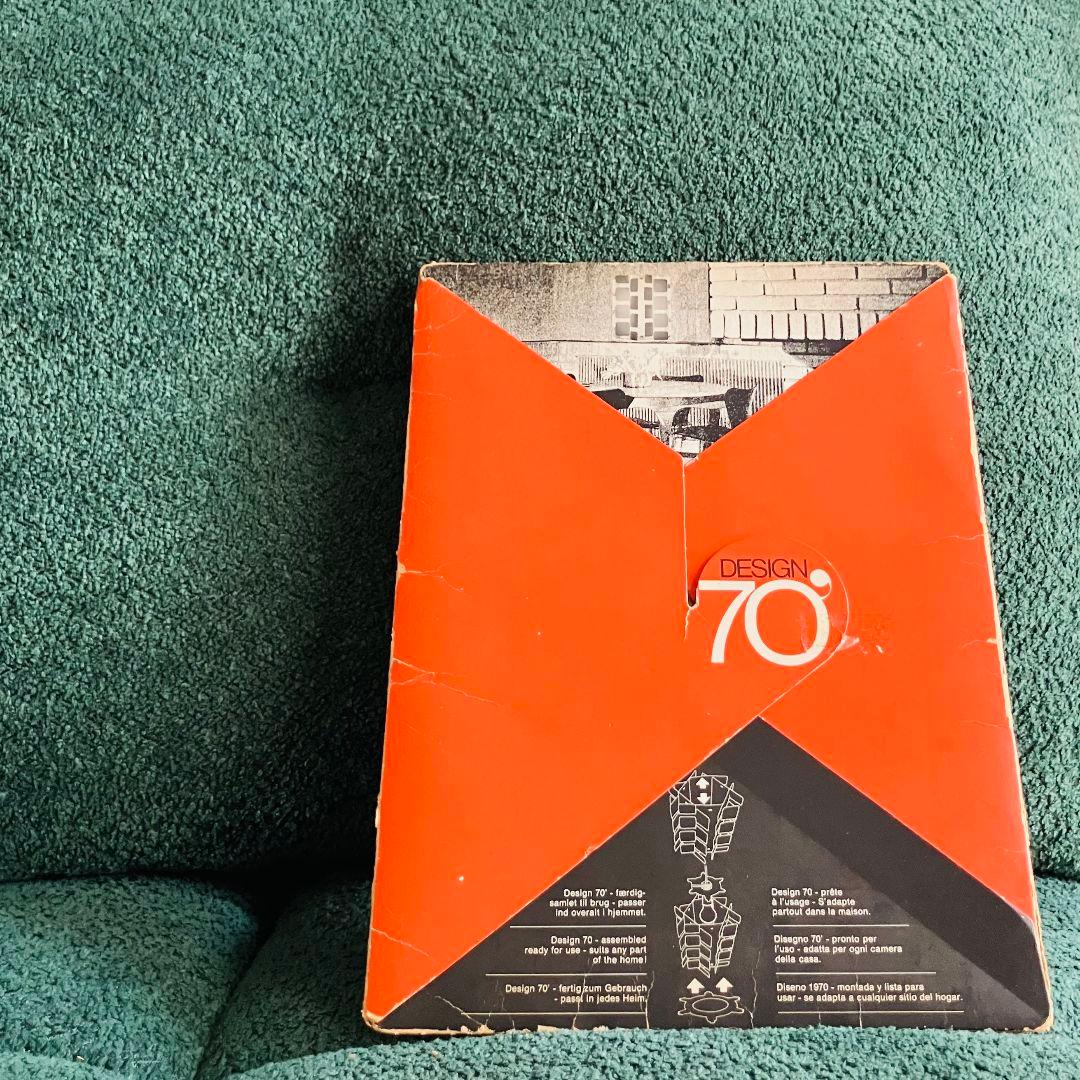 70'S デンマーク製「フラットパック」ペンダントライト ×2 スペースエイジ