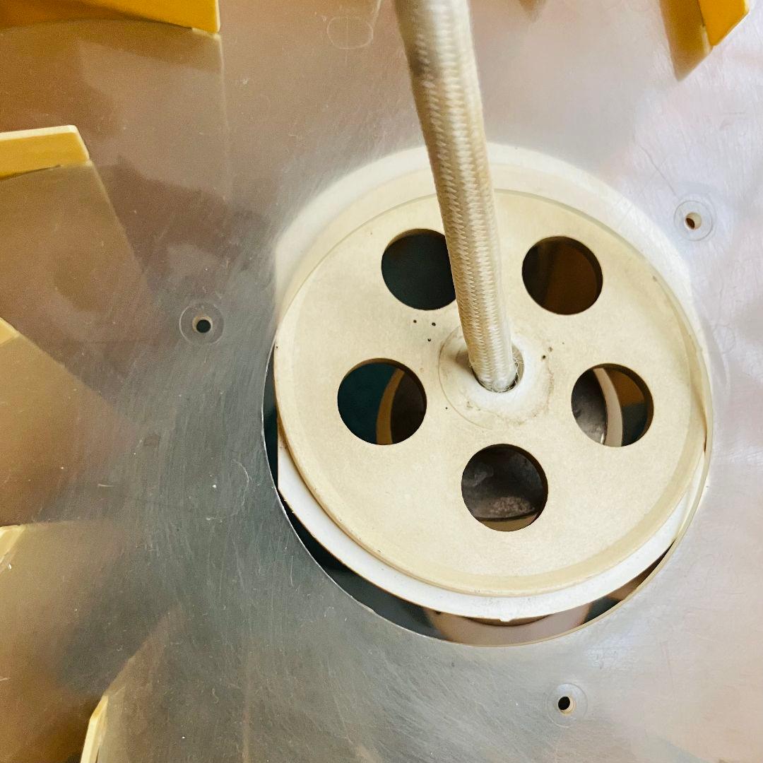 70'S デンマーク製「フラットパック」ペンダントライト ×2 スペースエイジ