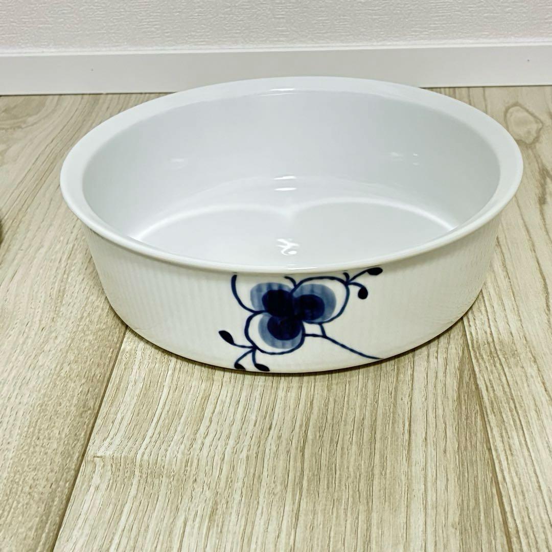 【未使用品】ロイヤルコペンハーゲン　メガ　オーブンウェア蓋付き・マグカップセット