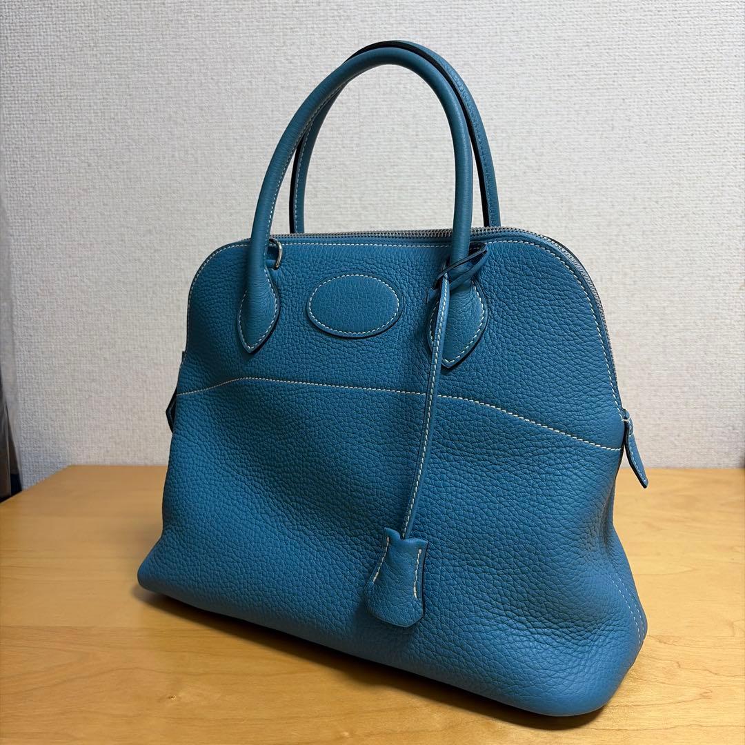 極美品‼️ HERMES エルメス　ボリード　31 ブルージーン　付属品全てあり