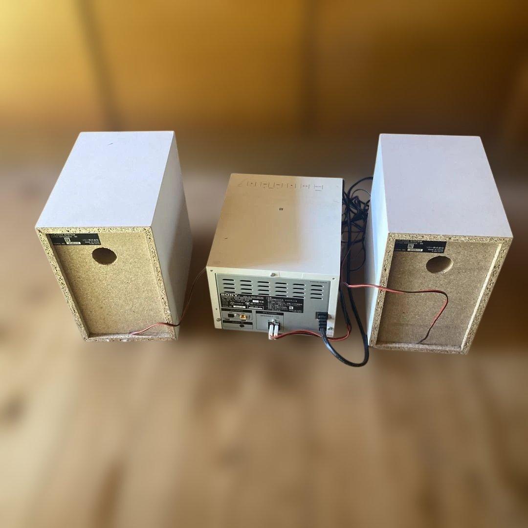 SONY Bluetooth ステレオミニコンポ hcd-sbt40 ホワイト