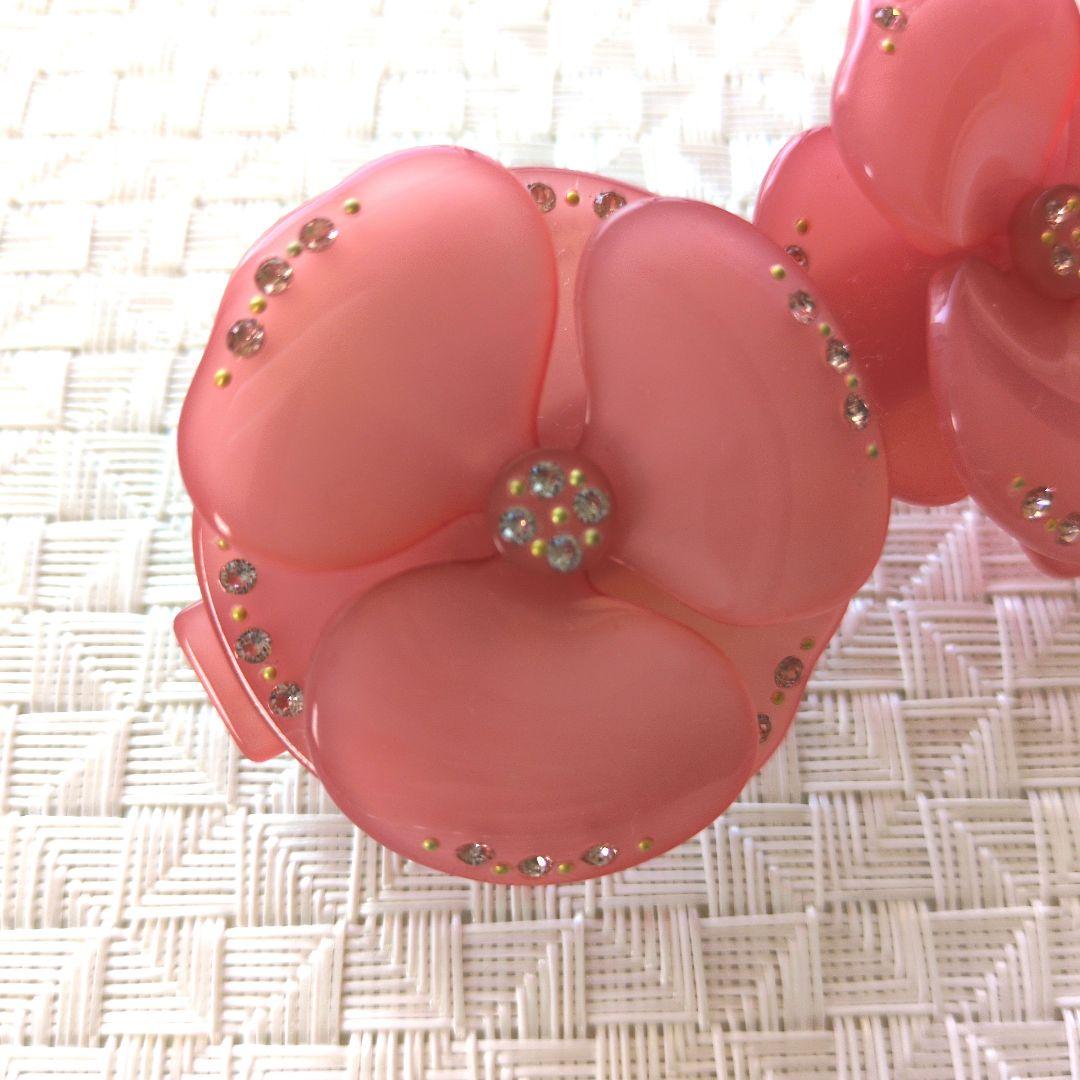 アレクサンドルドゥパリ 双子カメリア バレッタ