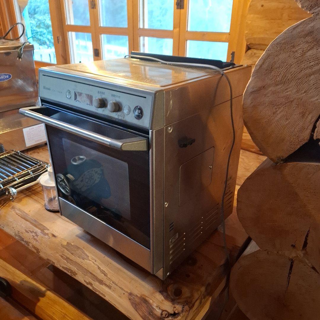 （引き取り限定です）Rinnai RCH-TOM60 ガスオーブン シルバー