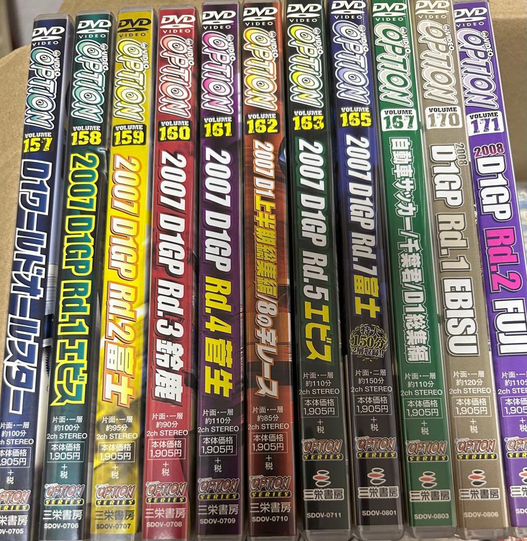 Option  DVD  58本セット