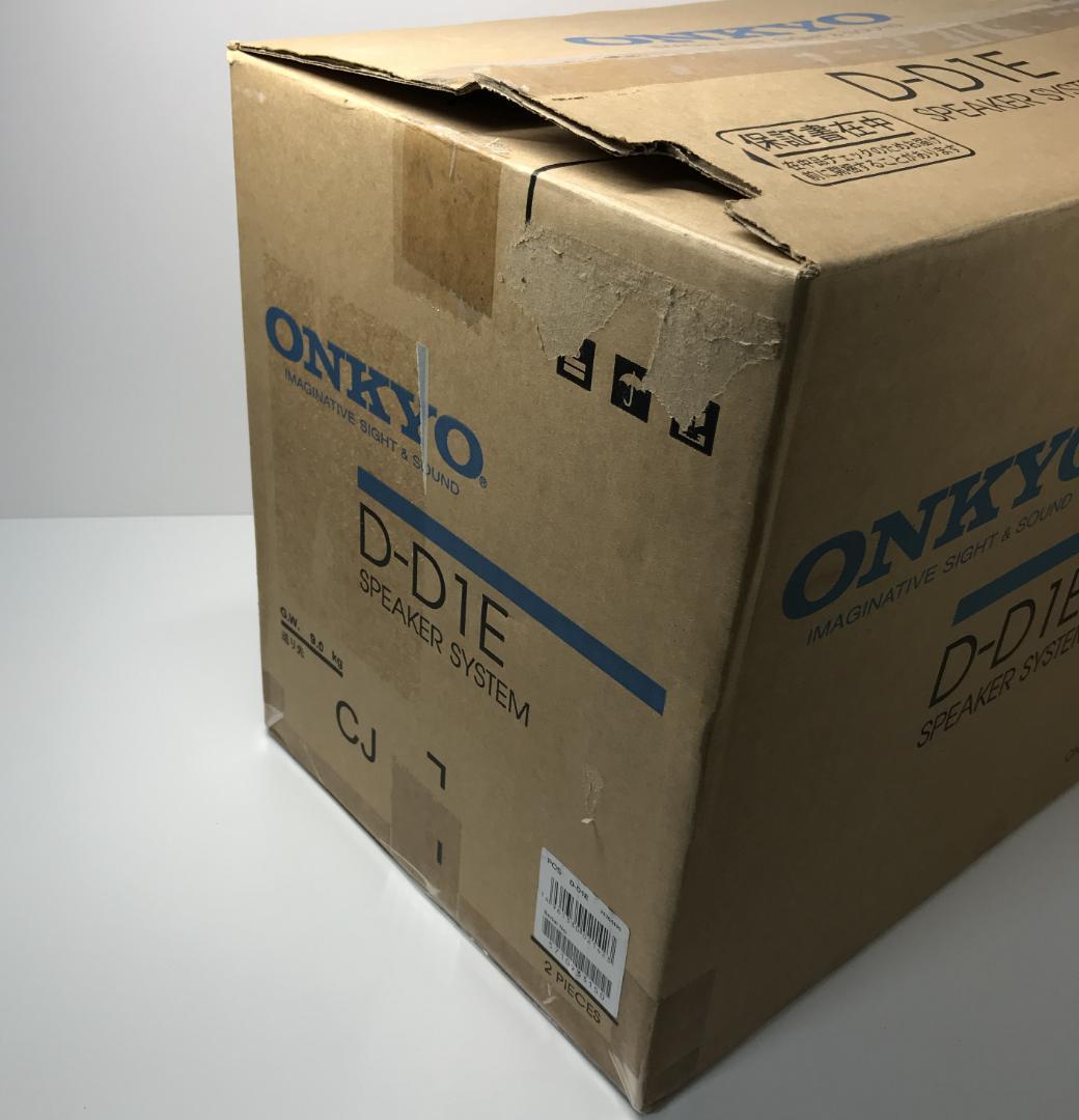 【新品未使用品】ONKYO 2ウェイスピーカーシステム D-D1E ペア 廃盤