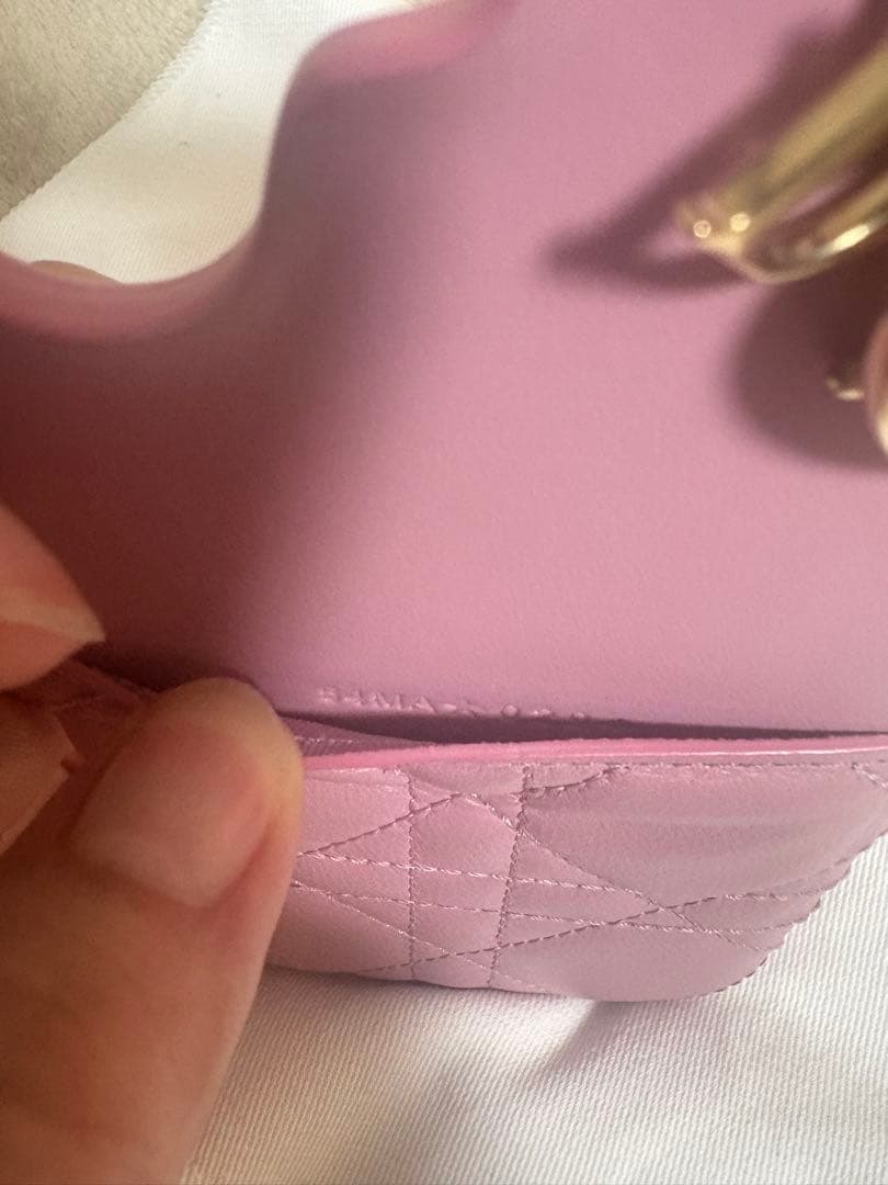 DIORキルティングiPhoneケース　正規品16 袋付きお値下げ‼️早い者勝ち