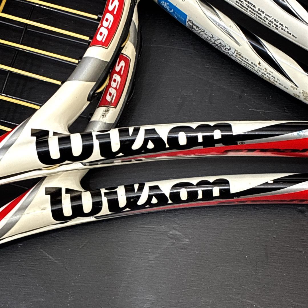 Wilson STEAM 99 S ウィルソン　硬式テニスラケット 2本セット