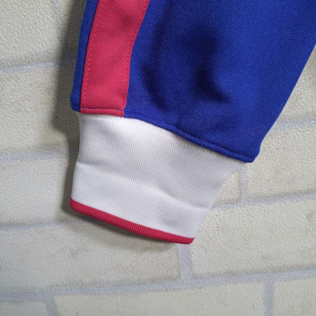 ナイキ★クロアチア代表 刺繍ロゴ エンブレムワッペン アンセムジャケット 青 L