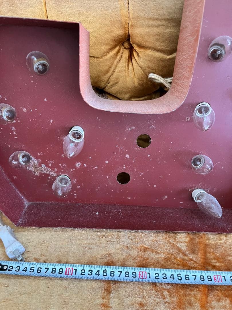 レア　GALLUP ギャラップ　ブリキ　ヴィンテージアルファベットライト