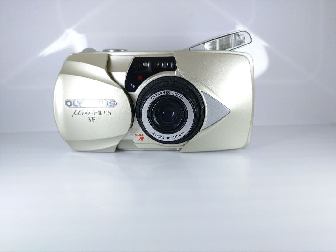OLYMPUS μ-II 115 VF コンパクトフィルムカメラ 動作確認済