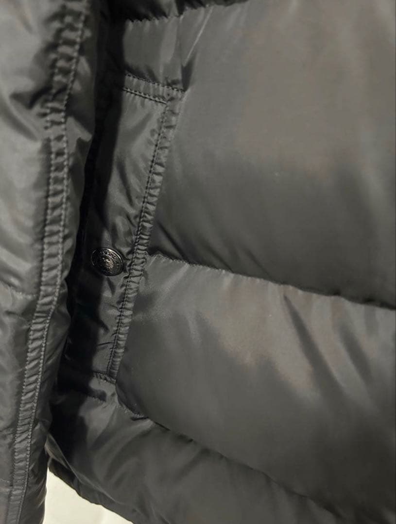 バーバリーブラックレーベル 6way フォックスファー ダウン 多機能　短丈