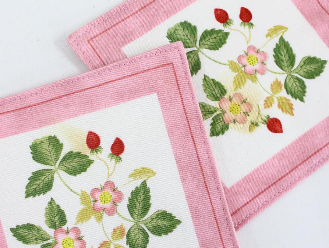 ▲大量まとめ ウェッジウッド ワイルドストロベリー テーブルマット