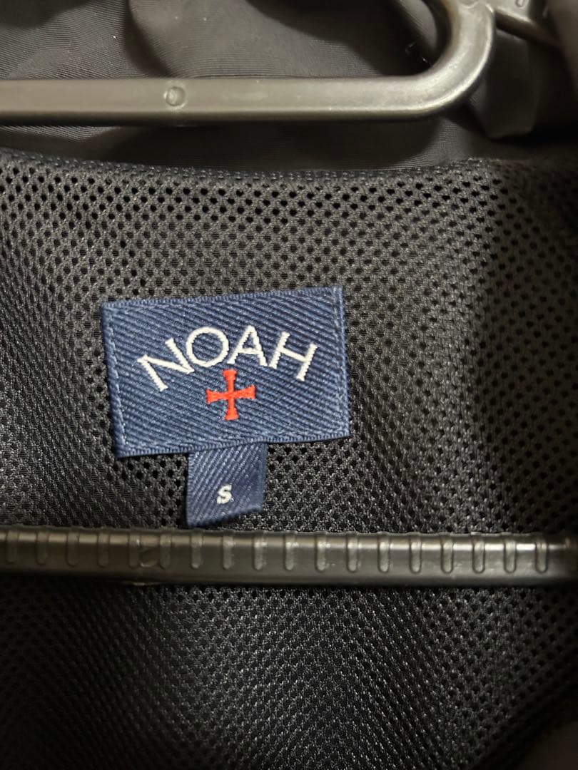 NOAH ブラックナイロンジャケット Sサイズ