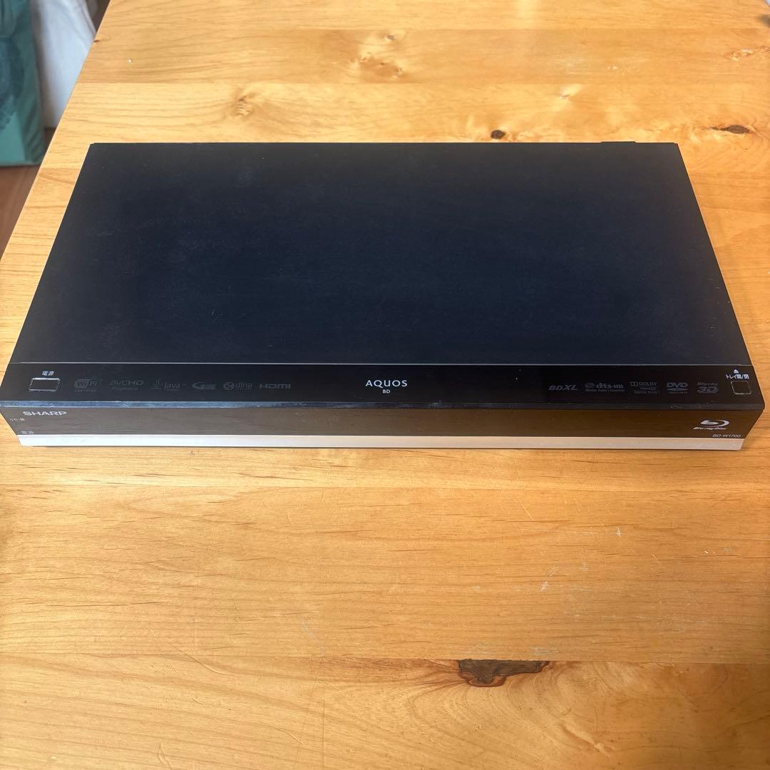 ［SHARP］BD-W1700 1TB ブルーレイレコーダー