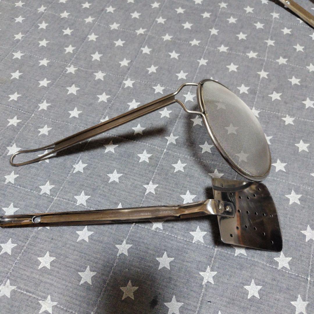 AG 業務用　18-8ステンレス レードル他　菜箸 10点 まとめ売り