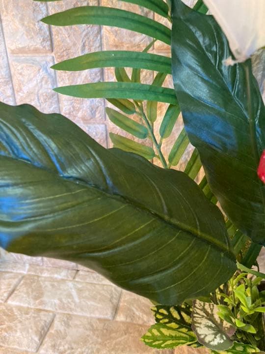 光触媒　人工観葉植物　造花　ウォールグリーン　アレカヤシ