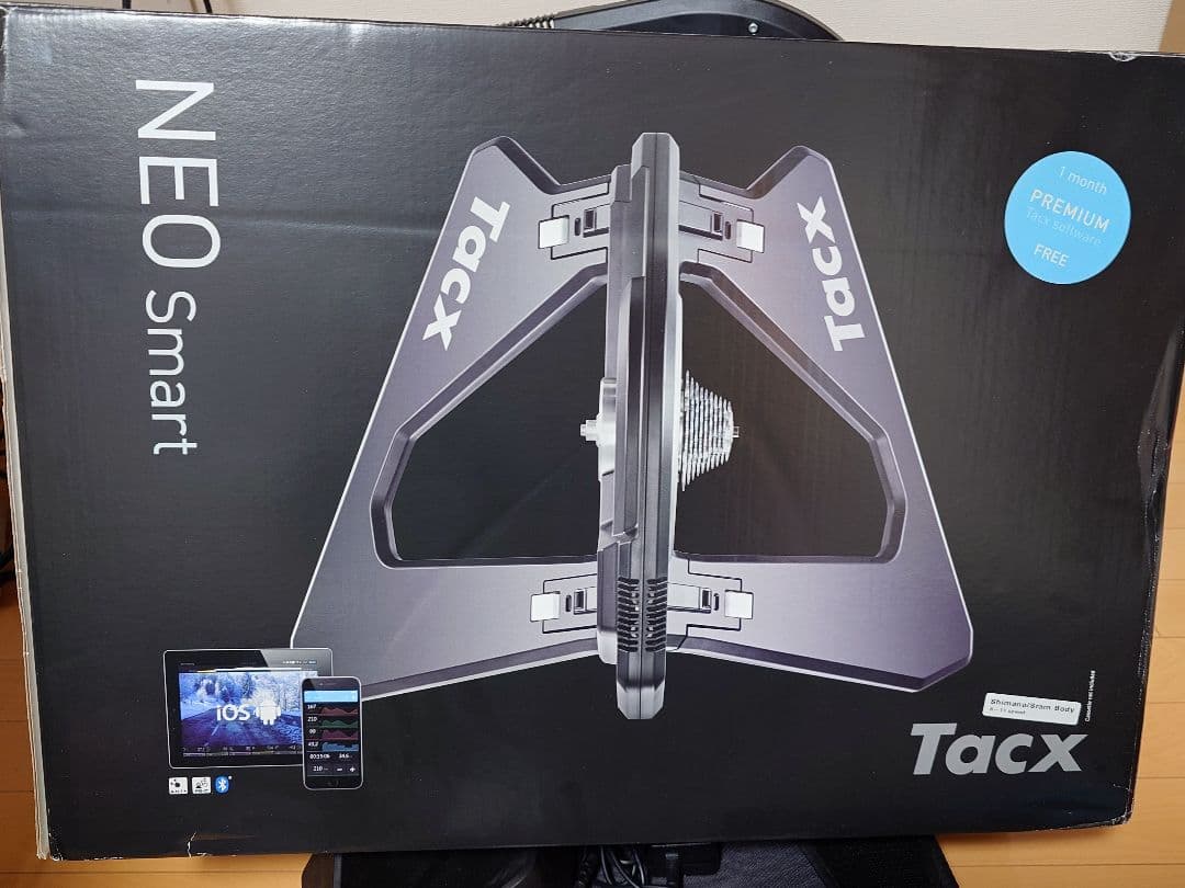 Tacx T2800 Neo Smart サイクルローラー 各種付属品付き