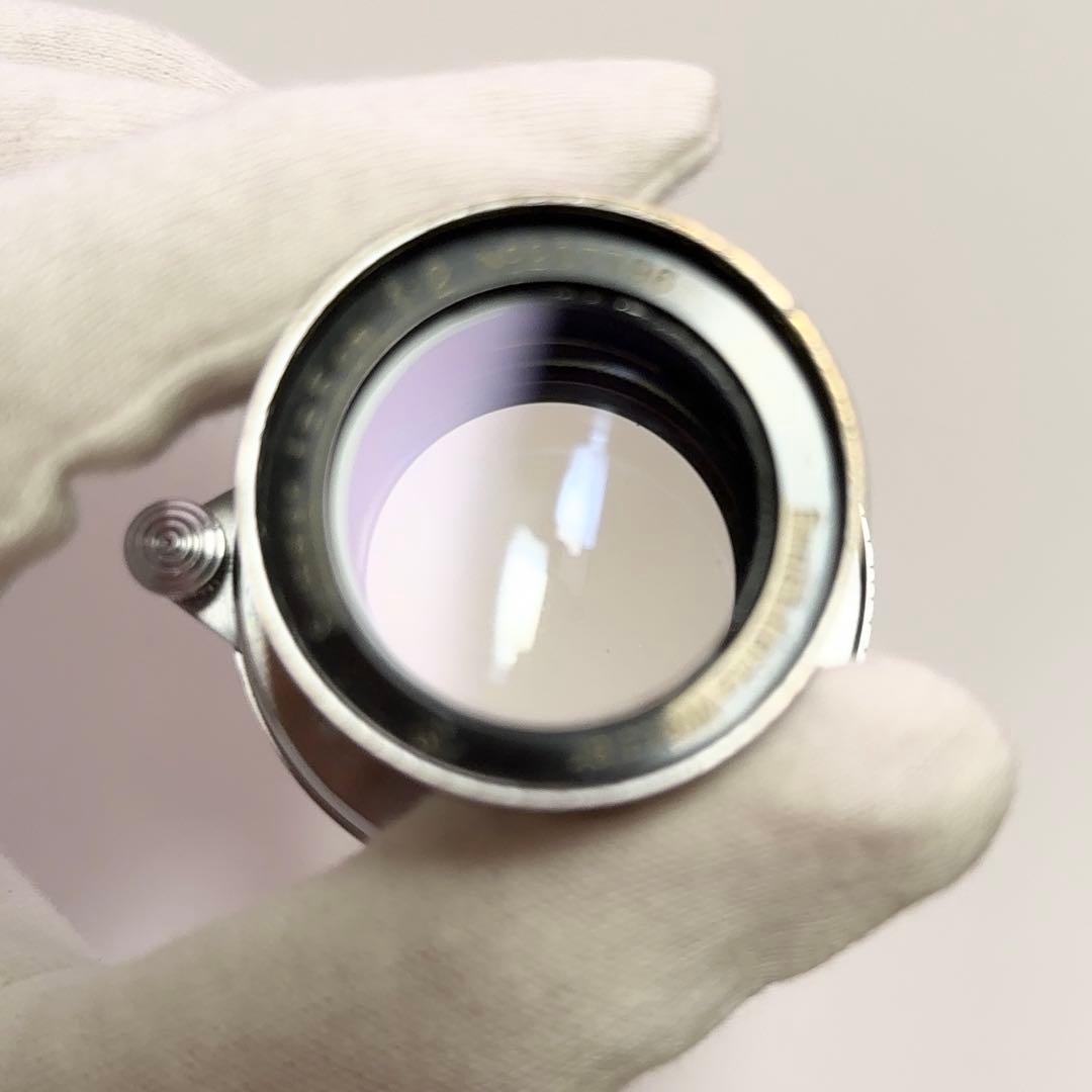 【山崎ズマール】Summar 50mm/F2 ライカ Lマウント 整備証明書あり