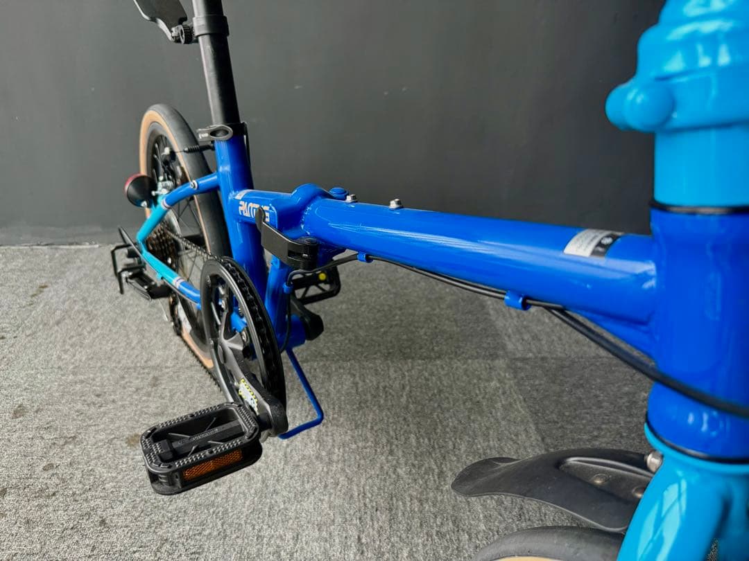 美品 新品未使用 Panther 20インチ折りたたみ自転車 スカイブルー