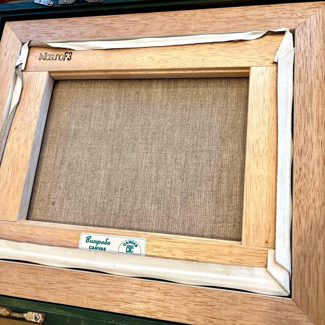 イギリス アンティーク ホールスタンド(西洋絵画はオマケ)