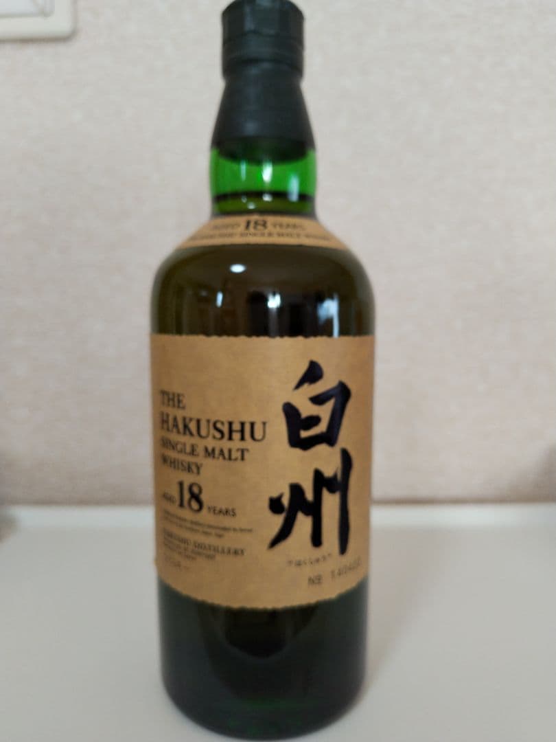 白州 18年新品未開栓旧パケシングルモルトウイスキー 700ml