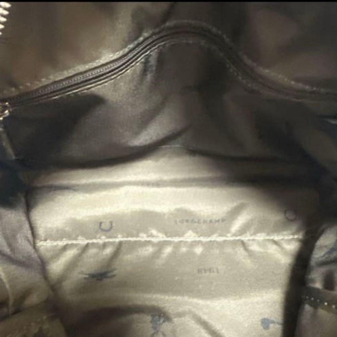 LONGCHAMP ロンシャン　クアドリ　2way ショルダーバック レザー 黒