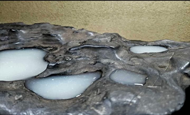 筑前山口川石の溜まり石 重量:9.48kg