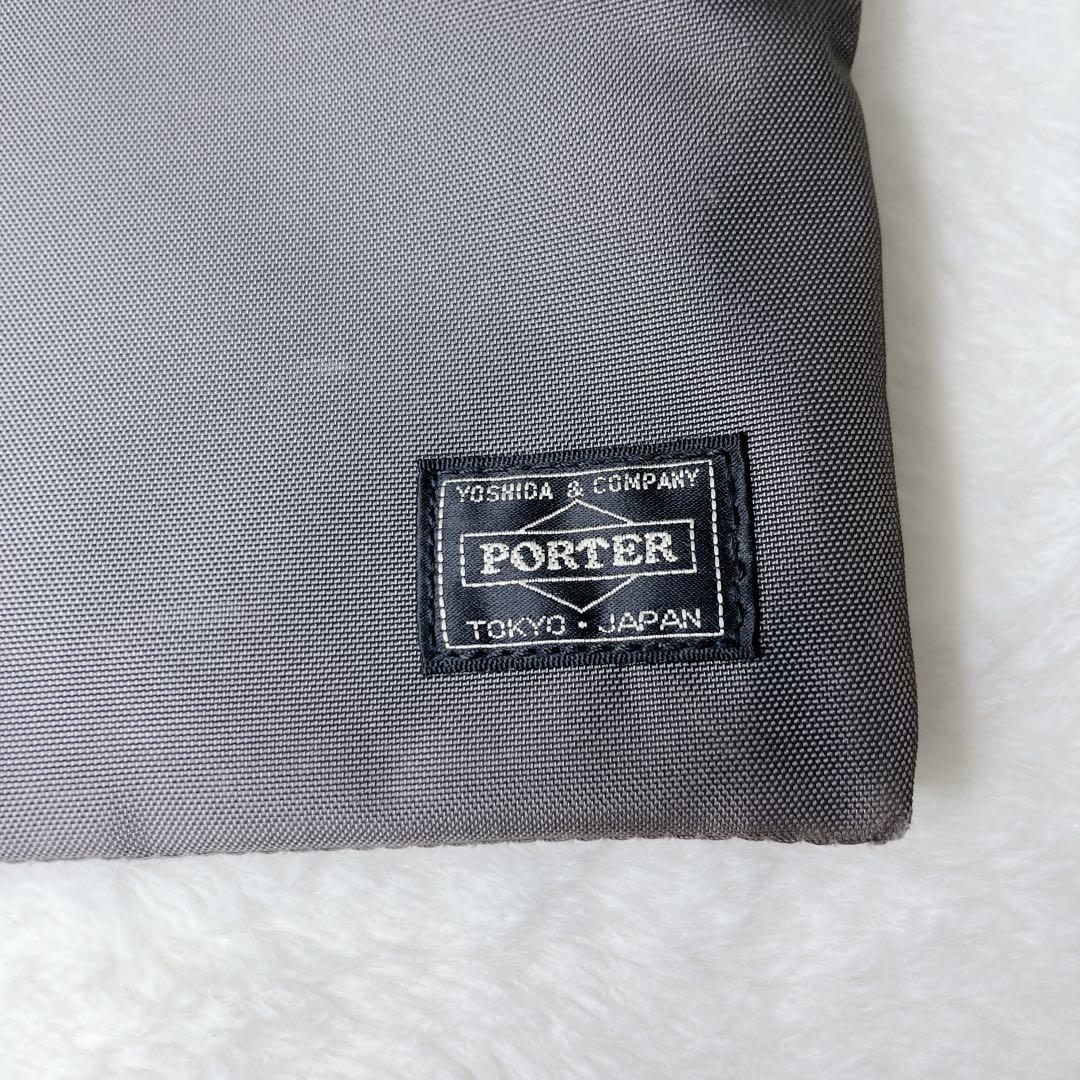 【未使用級】PORTER ポーター ジョイン グレー サコッシュ
